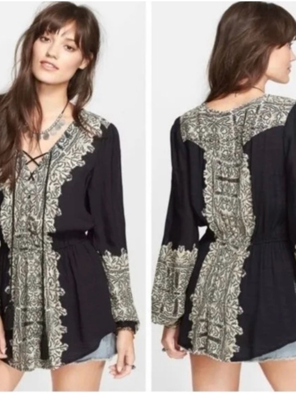 Free People Wildest Moments boho blouse
